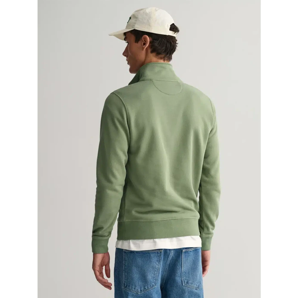 Gant Sweatshirts Hoodies Green Heren