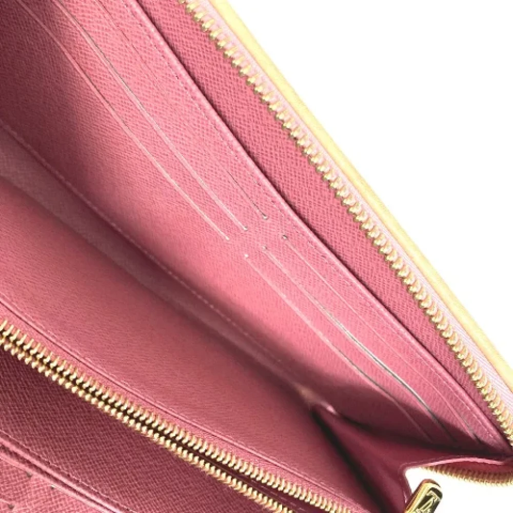 Louis Vuitton Vintage Pre-owned Denim wallets Pink Dames