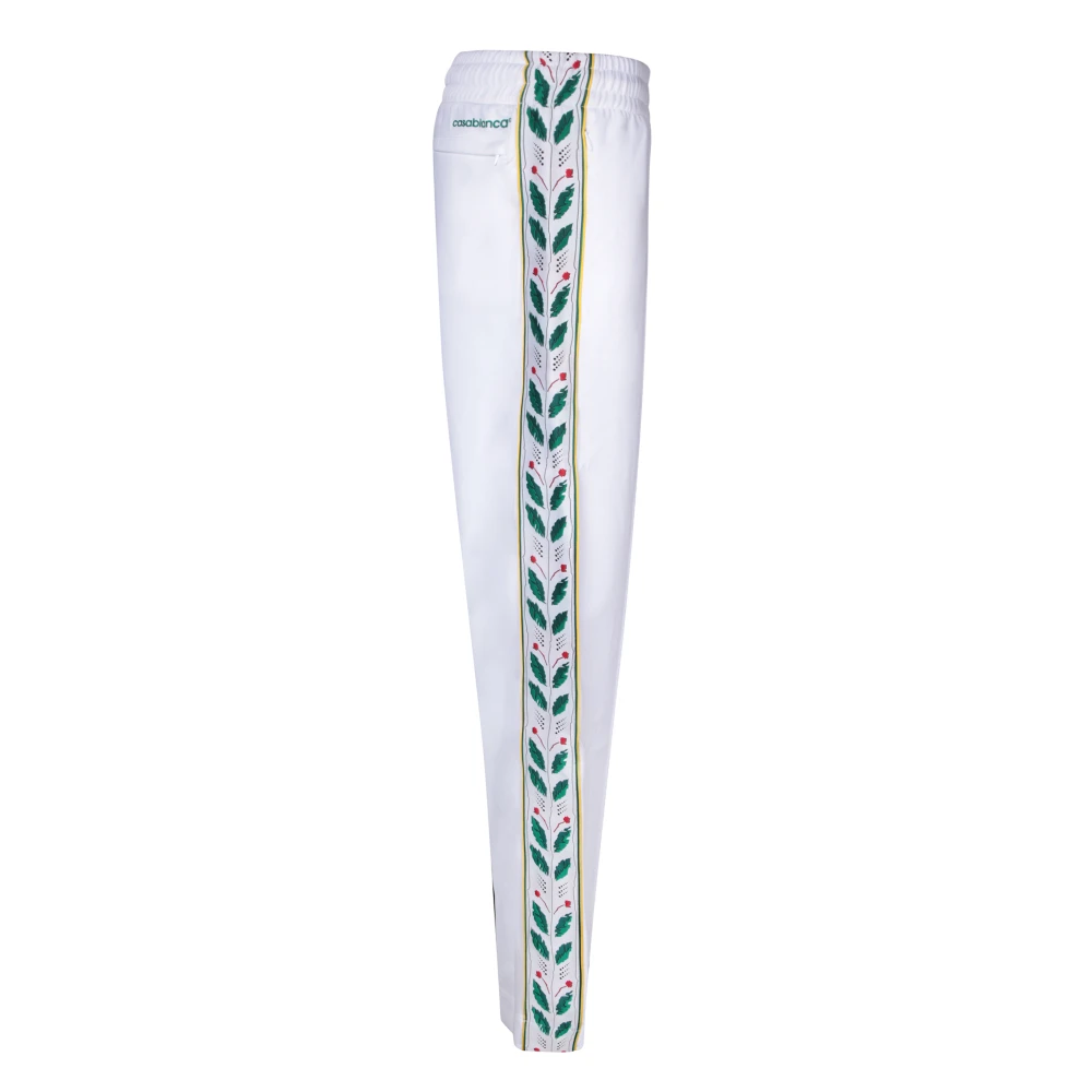 Casablanca Iconische witte trainingsbroek White Heren