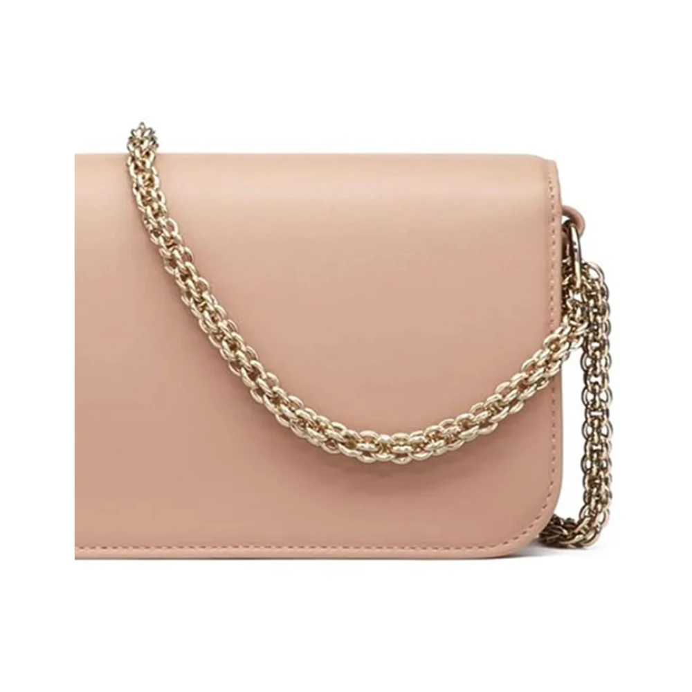 Valentino Garavani Stijlvolle Schoudertas met Unieke Stijl Beige Dames