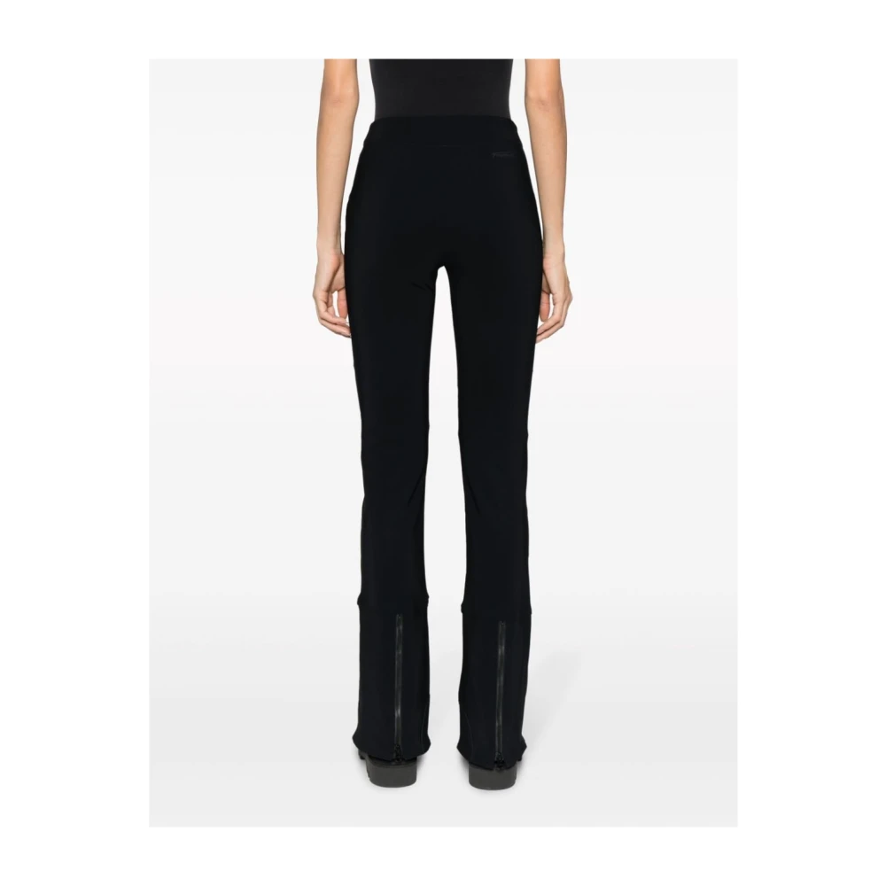 Filippa K Zwarte Hoge Taille Flared Broek Black Dames