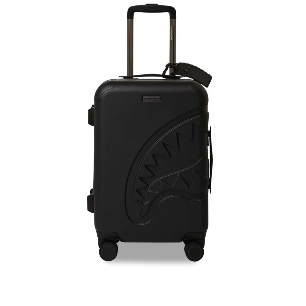 Sprayground Gunmetal Sharknautics Handbagage Black Unisex