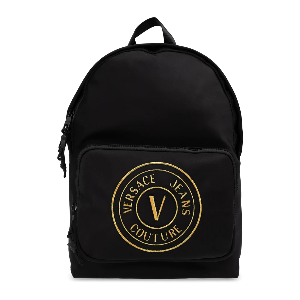 Versace Jeans Couture Ryggsäck med logotyp Black, Herr