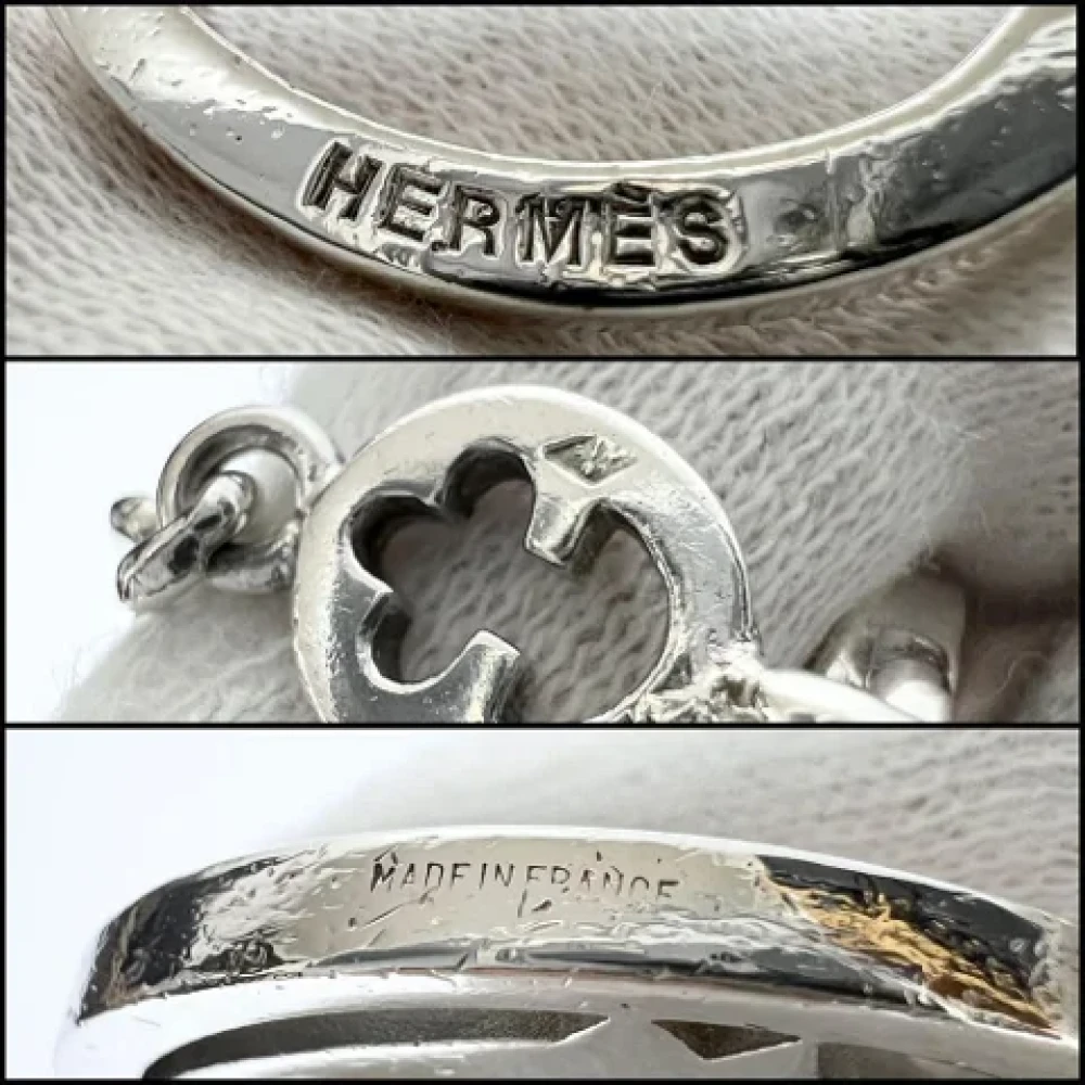Hermès Vintage Pre-owned Silver key-holders Gray Unisex