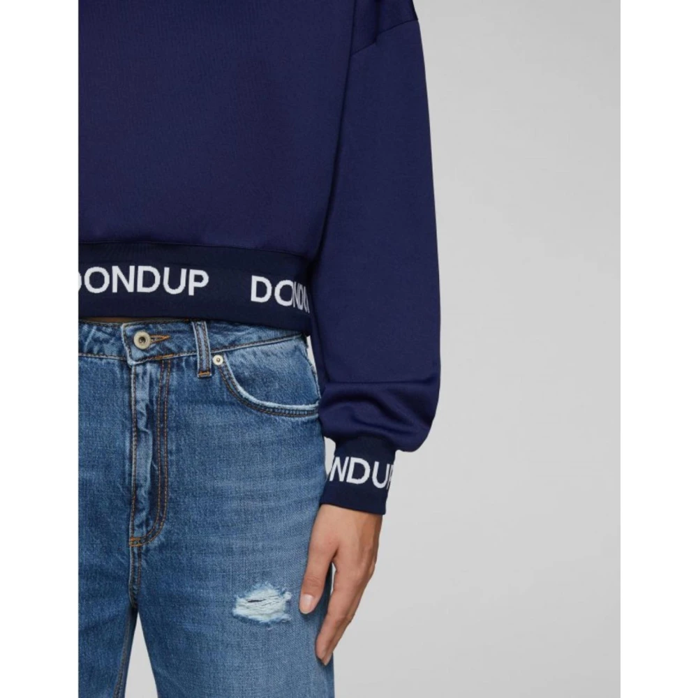 Dondup Stijlvolle Sweater Blue Dames