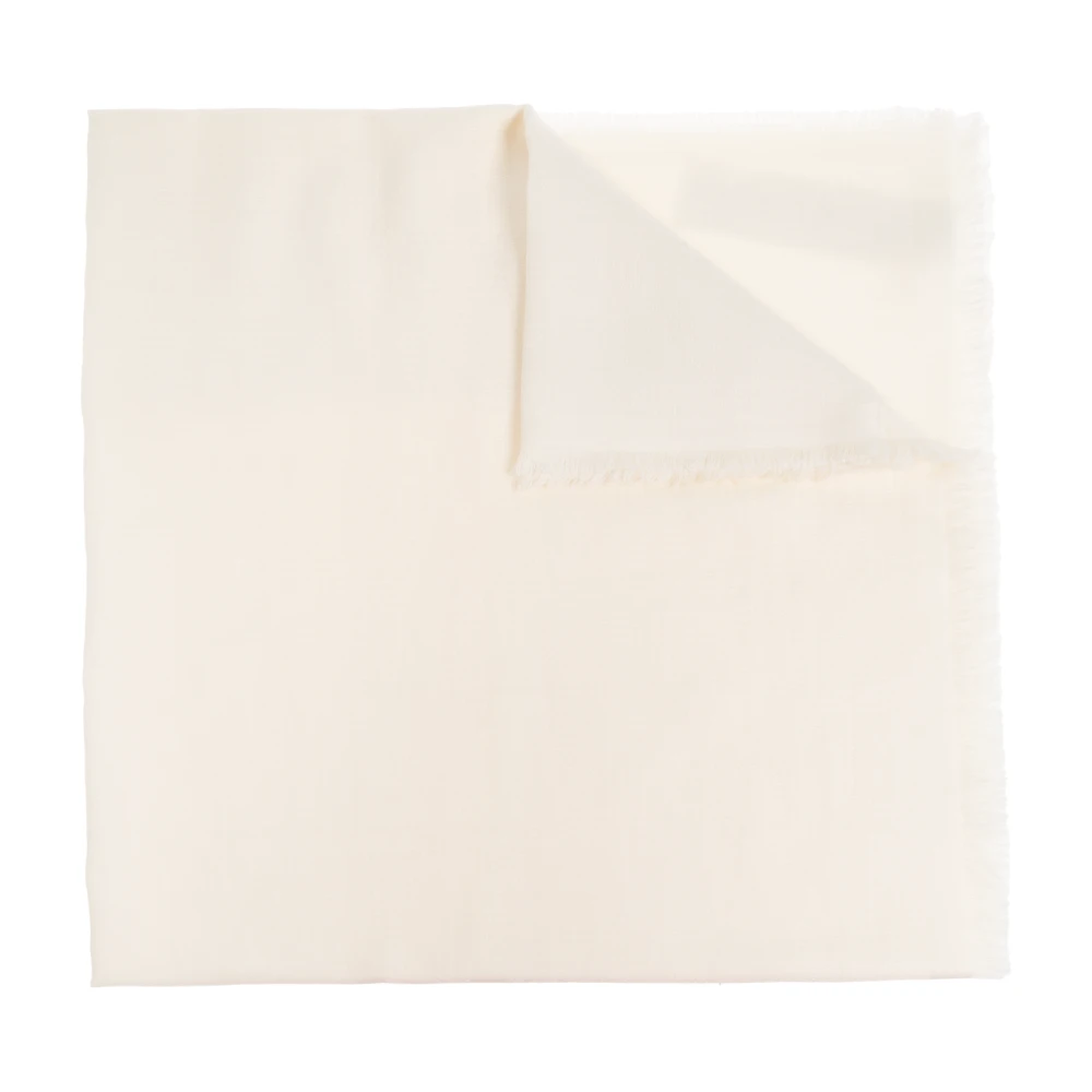 Max Mara Sjaal Curvone Beige Dames