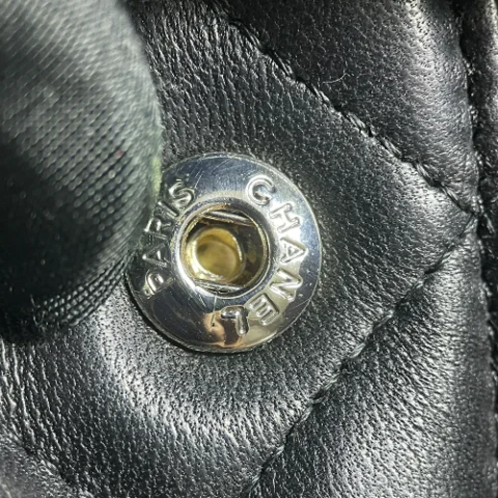 Chanel Vintage Pre-owned Leather chanel-bags Black Dames