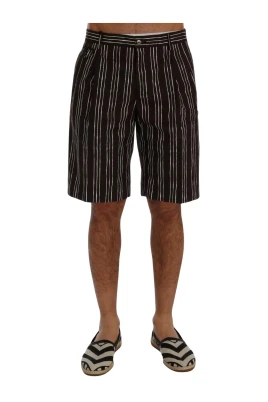 Shorts med vertikala ränder