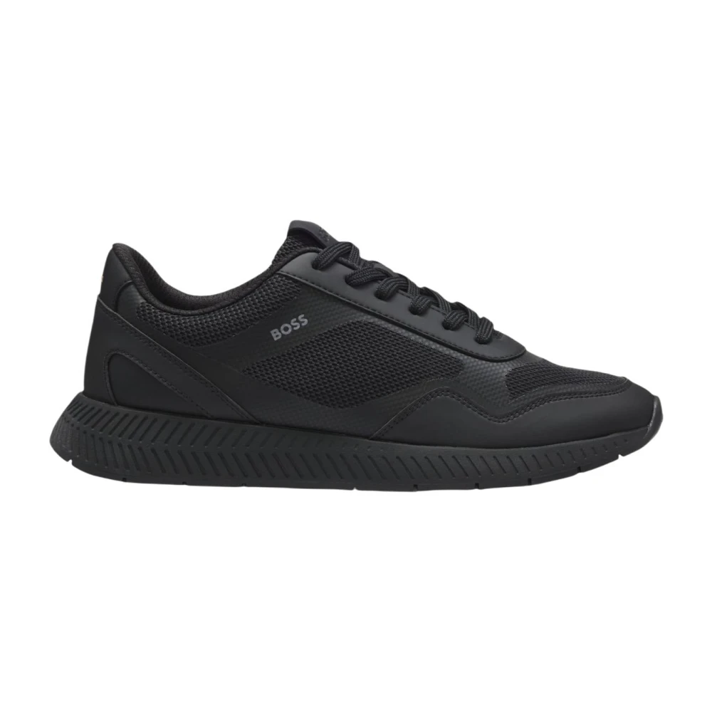 Boss , Sneakers, Male, Black, 9 Uk, Titanium Runn Methal