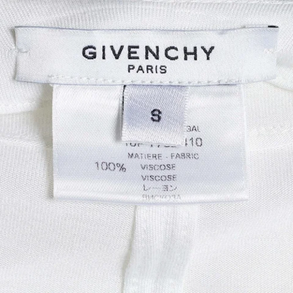 Givenchy Pre-owned Fabric tops White Dames
