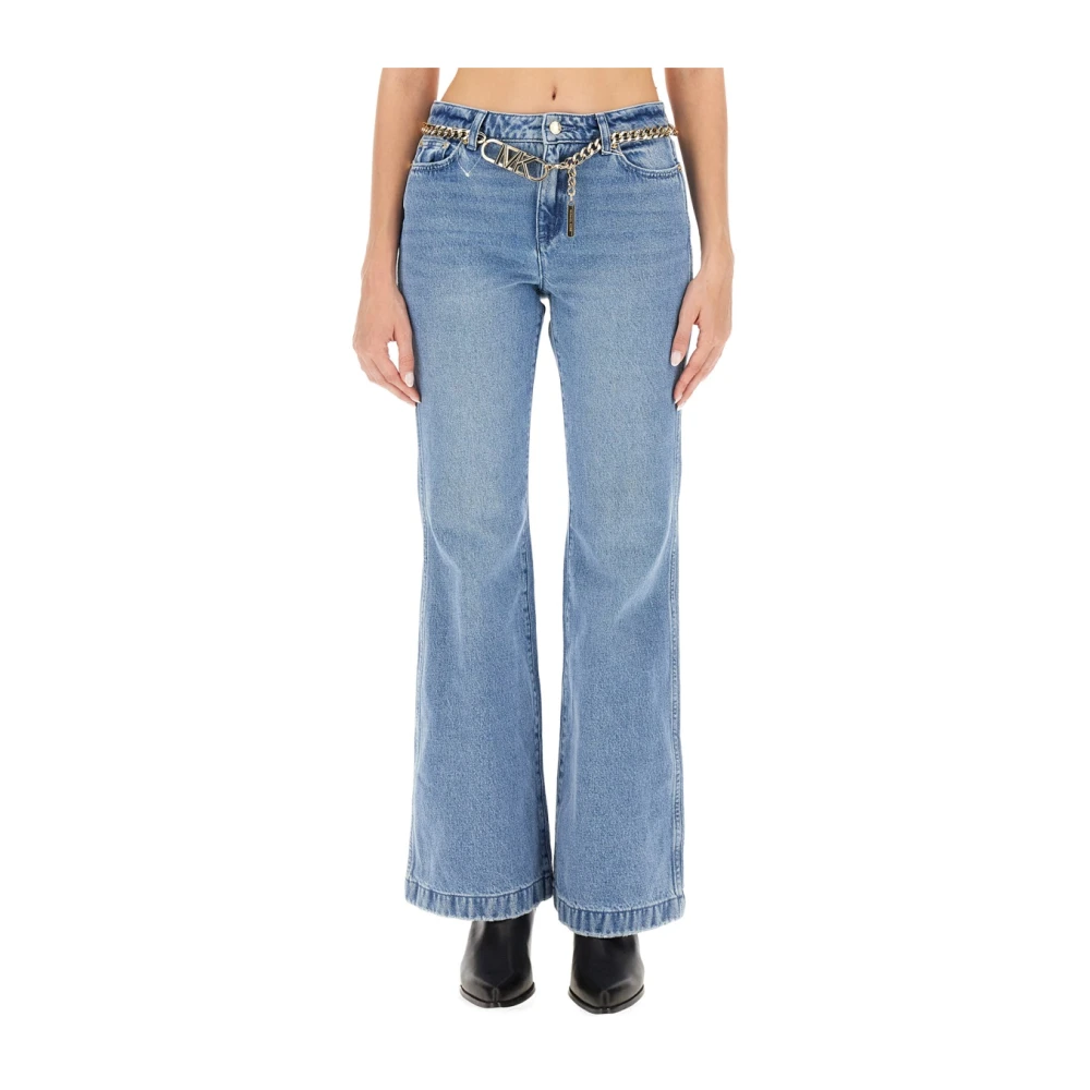 Michael Kors Flare Fit Jeans Blue Dames