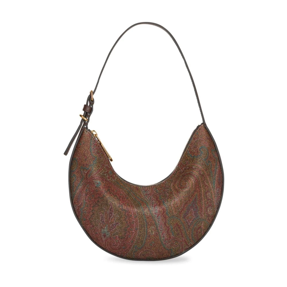 ETRO Bruine Essential Hobo Tas Brown Dames