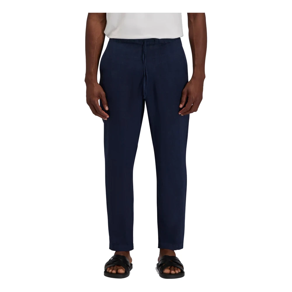 Sundek Blue Slim-Fit Trousers - Male - Slim-Fit Trousers - L - Trousers