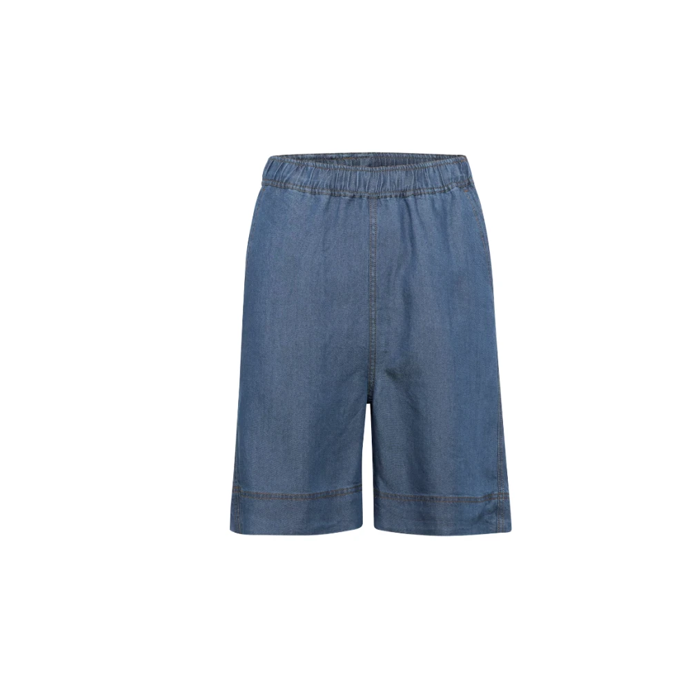 Inwear Blue Denim Shorts, Female, M, Short Shorts