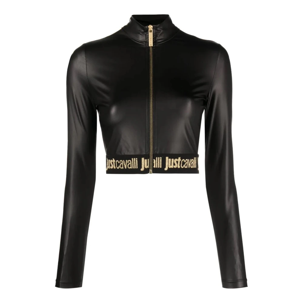 Just Cavalli T-shirts en Polos Black Dames