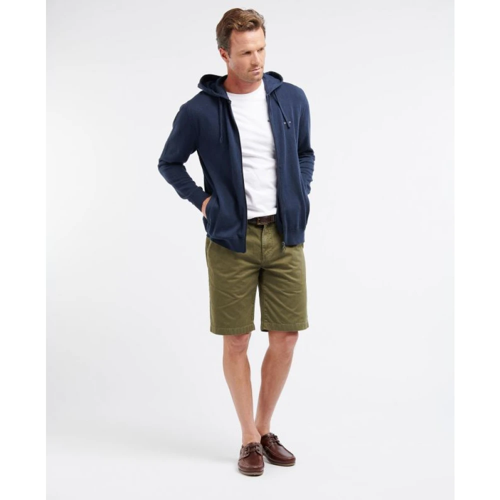 Barbour Twill Shorts Green Heren