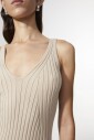robe-midi-cotelee-a-col-en-v