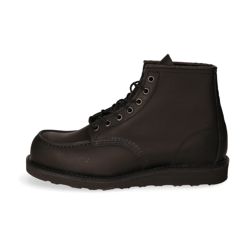 Red Wing Shoes Men's Black Lace-Up Boots