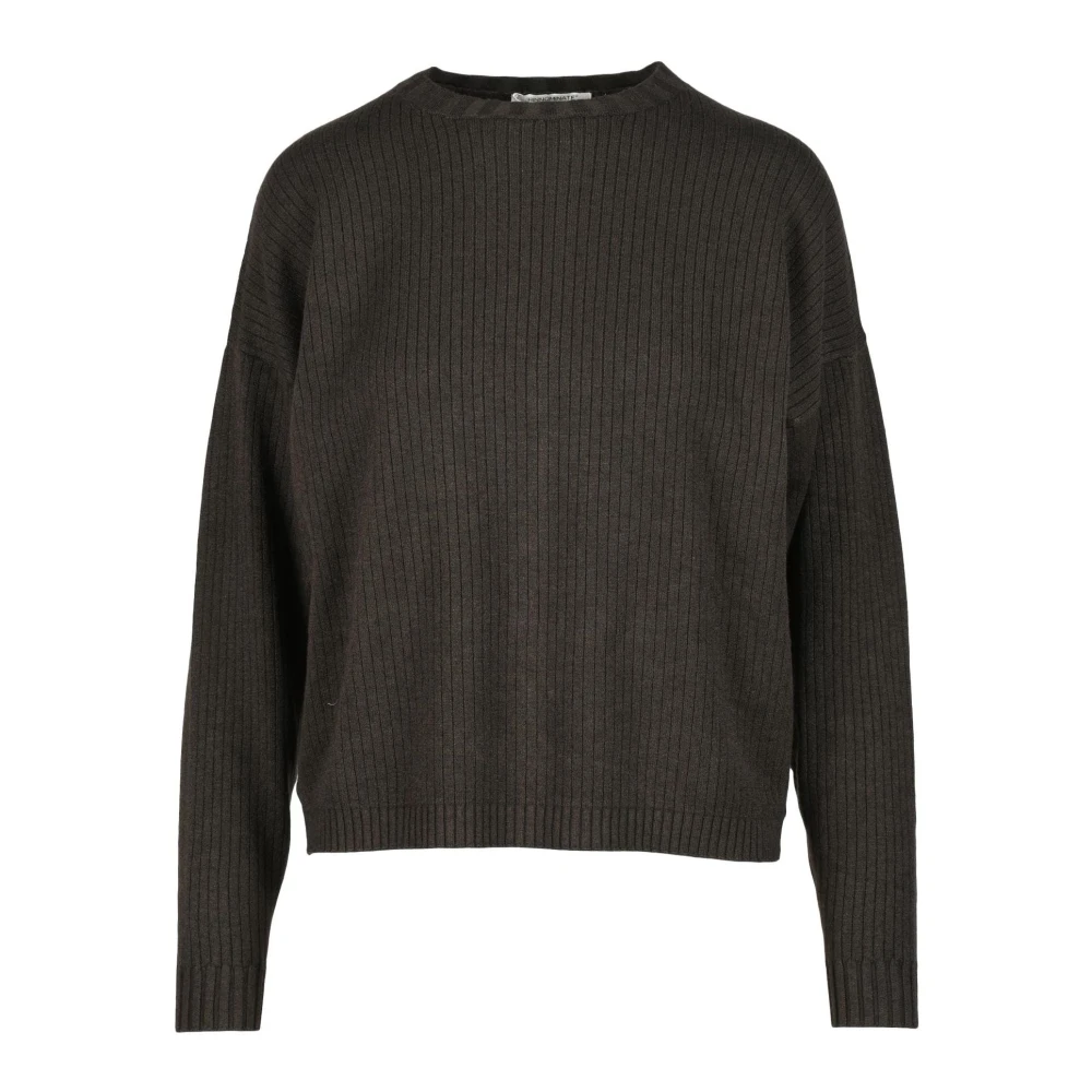 Hinnominate Elegante Gebreide Top Brown Dames