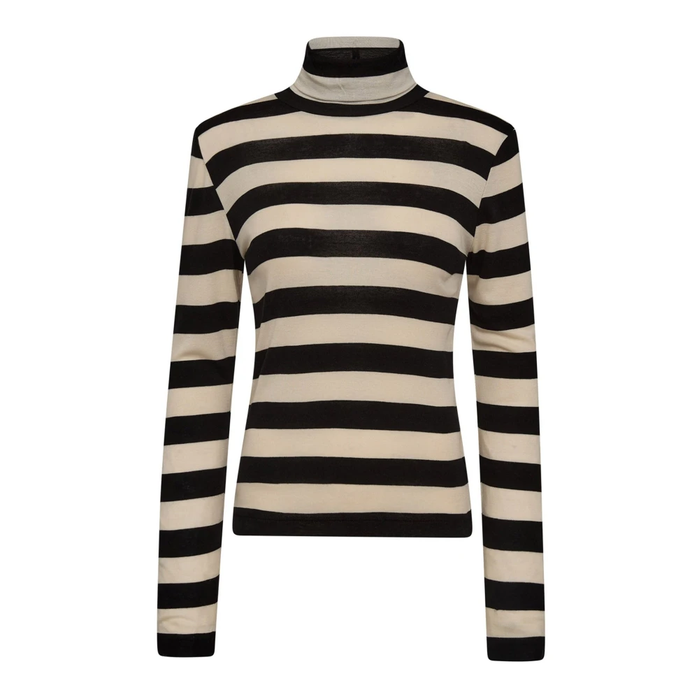 Co'couture Women's Multicolor Turtleneck Top - Long Sleeve T-Shirts - Xl - Tops