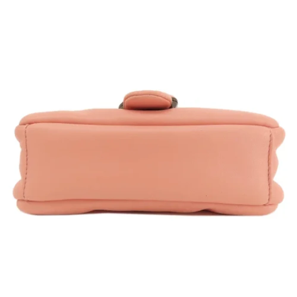 Coach Pre-owned Leather handbags Pink Dames