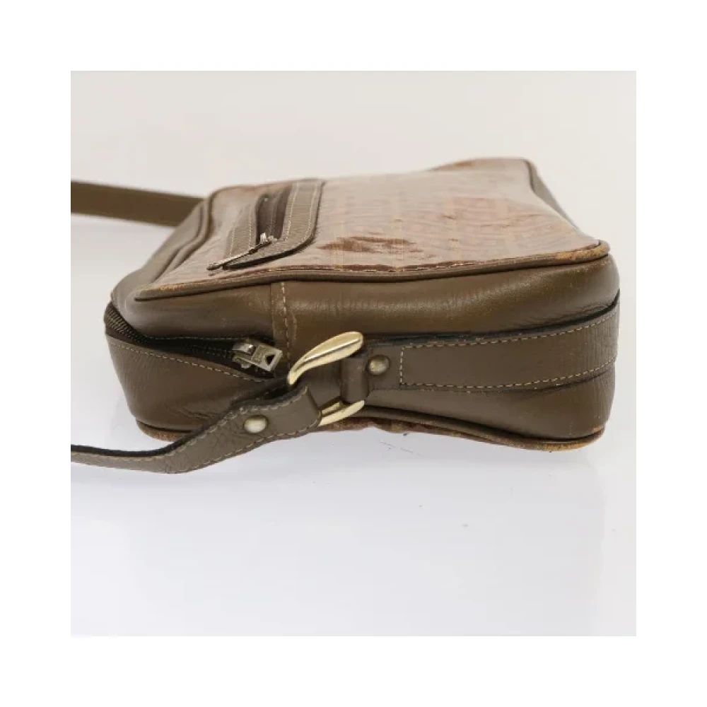 Fendi Vintage Pre-owned Canvas fendi-bags Beige Dames