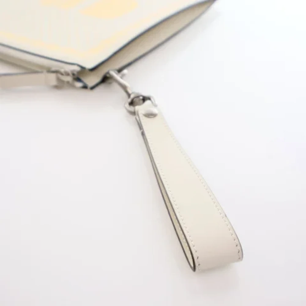 Gucci Vintage Pre-owned Leather gucci-bags Beige Dames