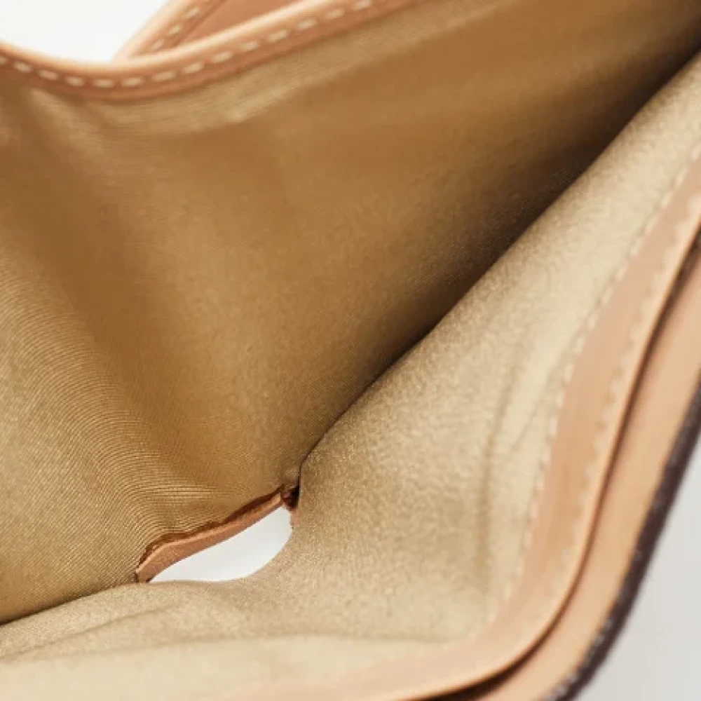 Carolina Herrera Pre-owned Leather wallets Brown Dames