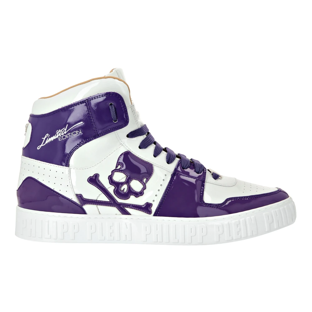 Philipp Plein Hi-Top Sneakers Notorious unisex Schoenen Paars