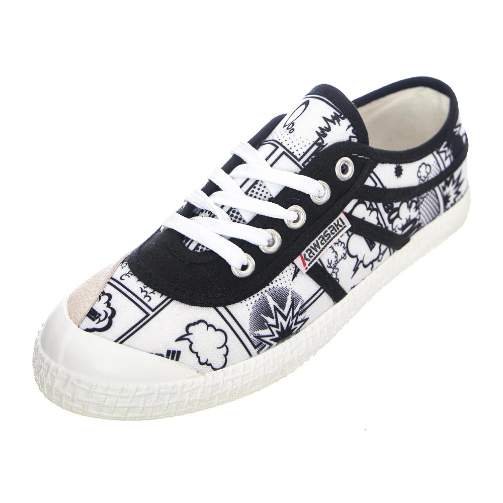 Kawasaki Lage Vetersneakers Dames Schoenen Veelkleurig Multicolor