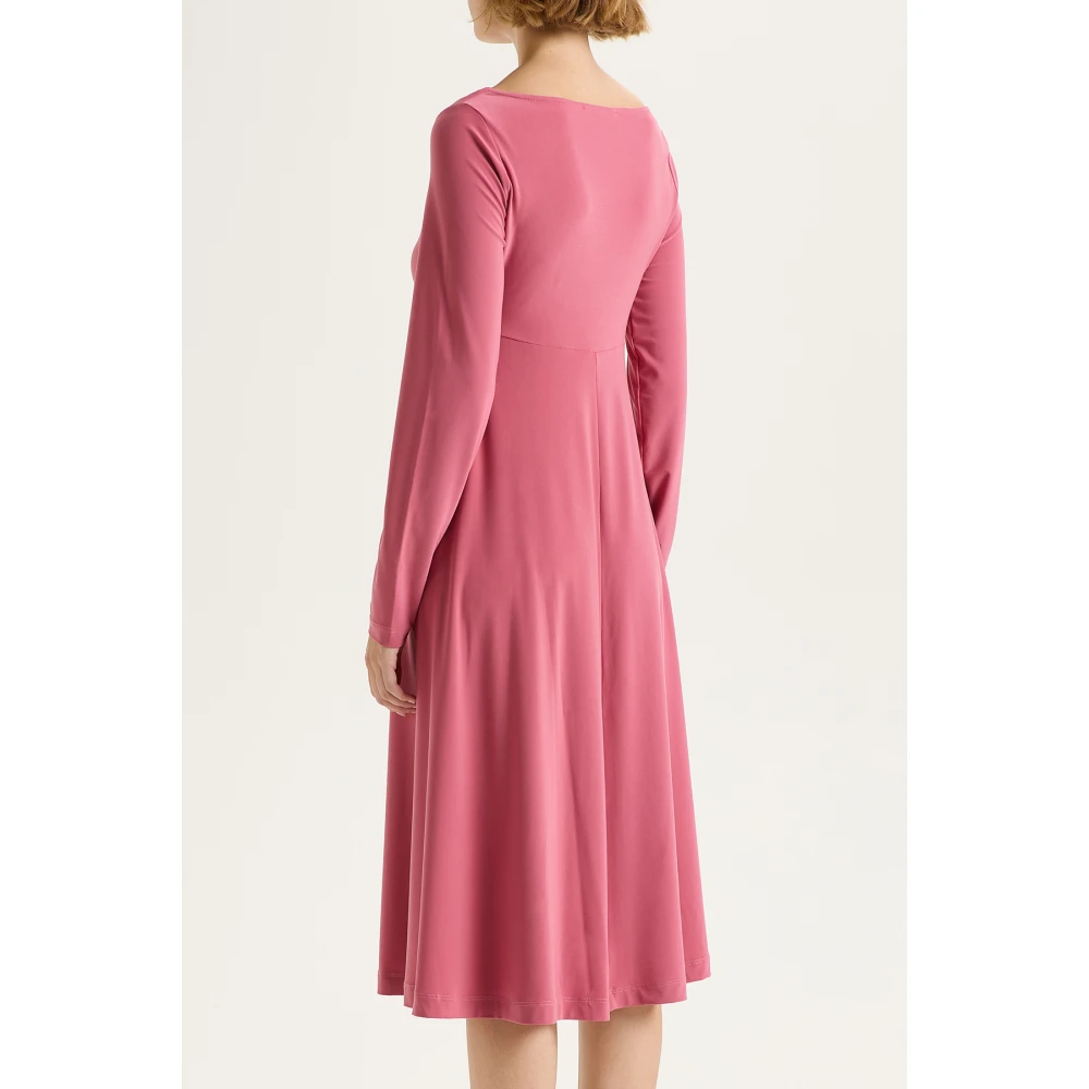 Maliparmi Tecno Jersey Jurk Pink Dames