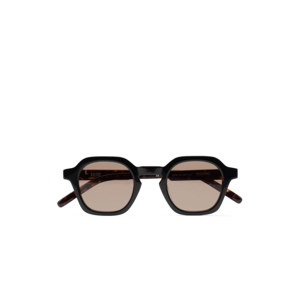 Kaleos Unisex Black Sunglasses