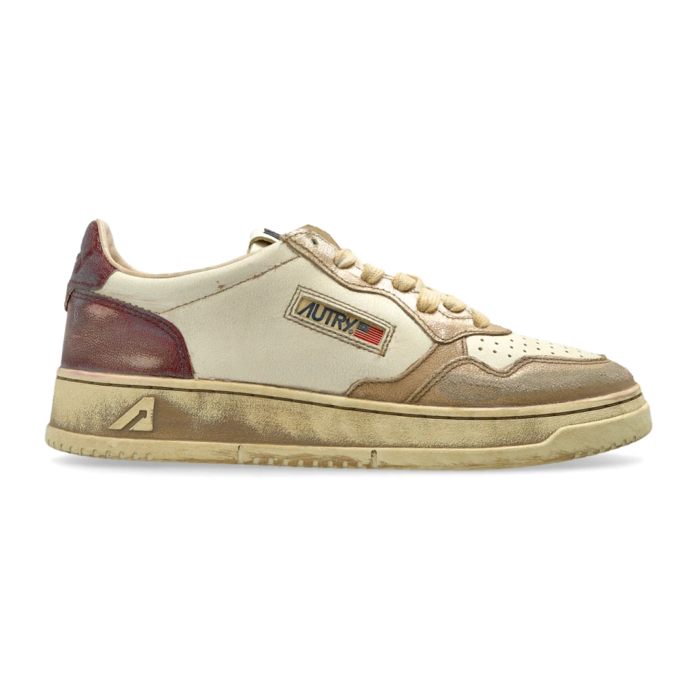 Autry Multicolor Sneakers, Female, 3 Uk, Medalist Low Super Vintage