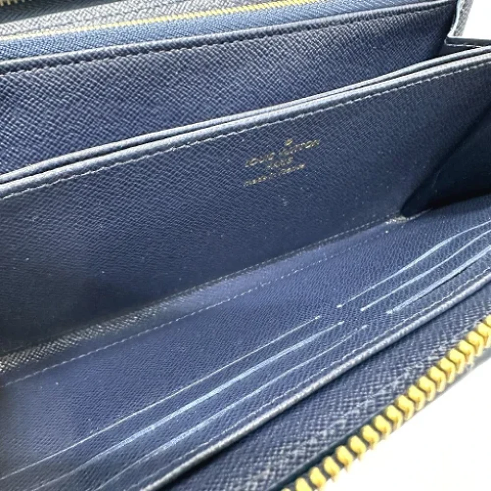 Louis Vuitton Vintage Pre-owned Fabric wallets Blue Dames