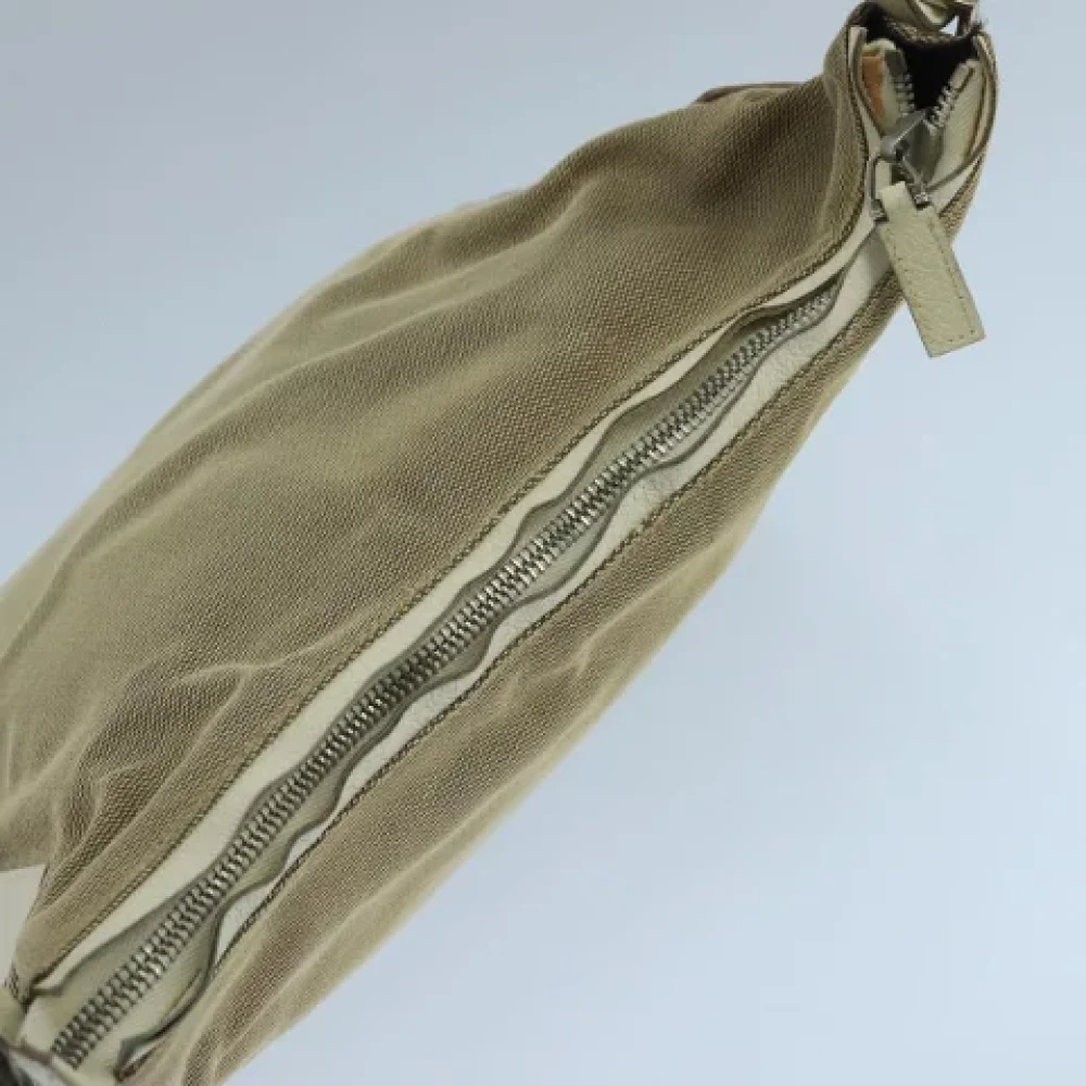 Gucci Vintage Pre-owned Canvas gucci-bags Beige Dames