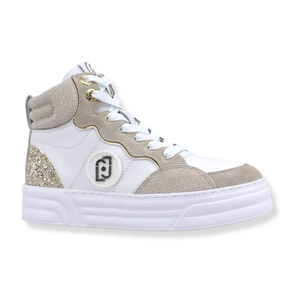 Liu Jo Women's Beige Sneakers, 3 Uk, Trainers