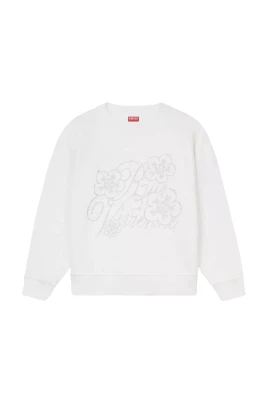 Vit Constellation Sweatshirt Kristall Logo