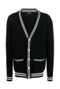 contrasting-trim-v-neck-cardigan