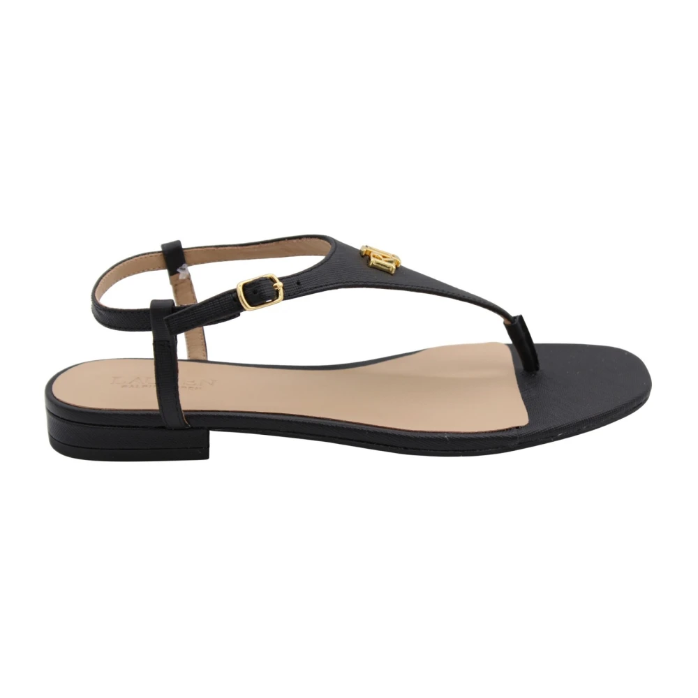 Polo Ralph Lauren Donna Nero Scarpe, 36 Eu, New,