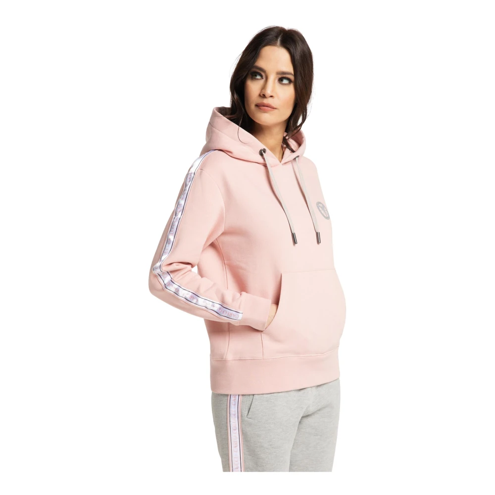 Carlo Colucci Women's Pink Unique Cotton Sweatshirt For - Sweatshirts - L - Sweatshirts & Hoodies
