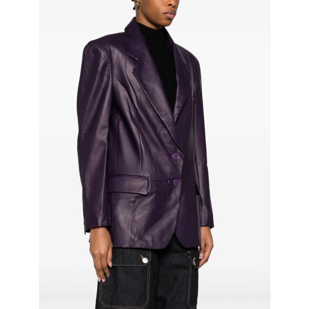 Salvatore Santoro Stijlvolle Jassen Collectie Purple Dames