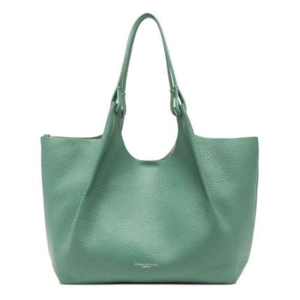 Gianni Chiarini Contemporary leren tote bag Green Dames