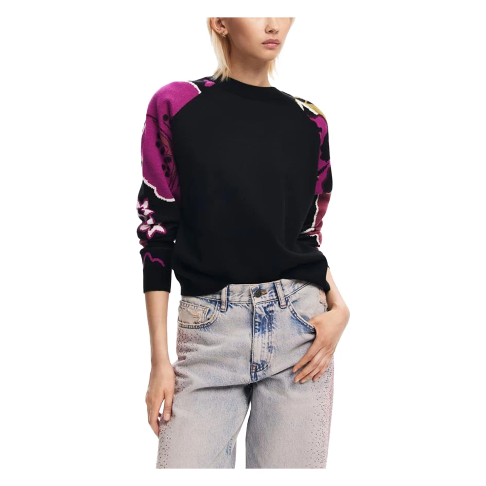 Knitwear > Round-neck Knitwear - - Desigual - Modalova