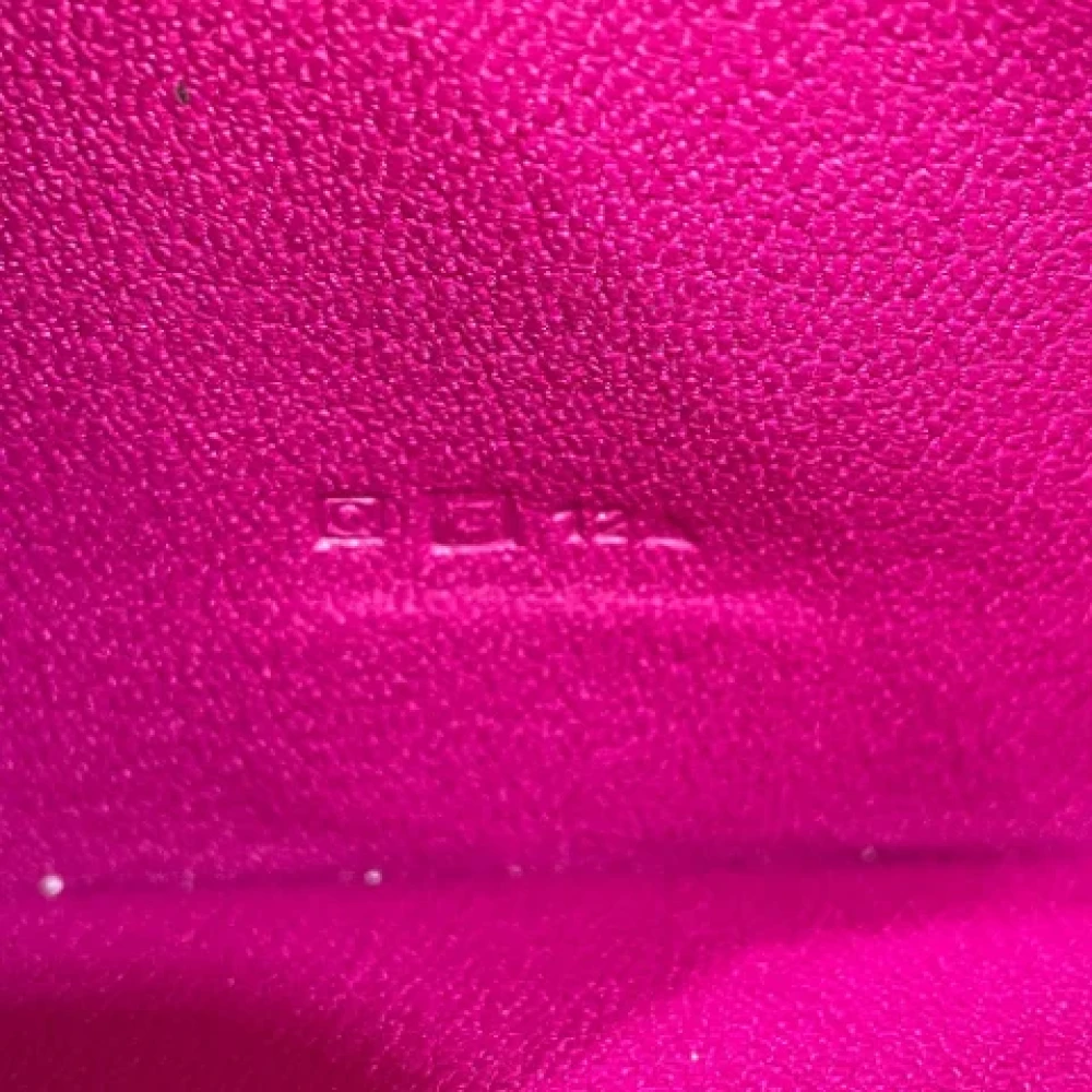 Hermès Vintage Pre-owned Fabric wallets Pink Dames