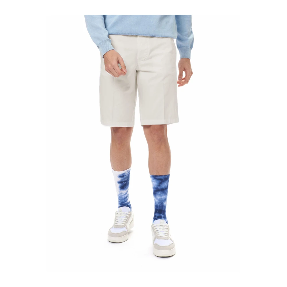 Blauer Blauwe Bermuda Shorts Gray Heren