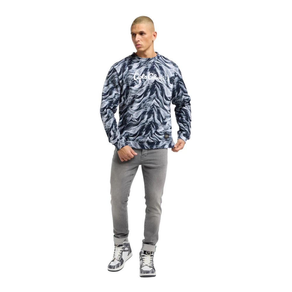 carlo colucci Minimalistische Gebreide Sweater Multicolor Heren
