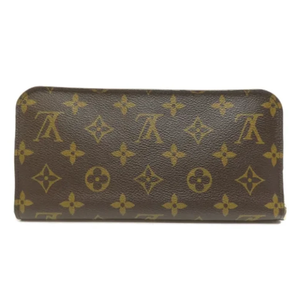 Louis Vuitton Vintage Pre-owned Canvas wallets Brown Dames