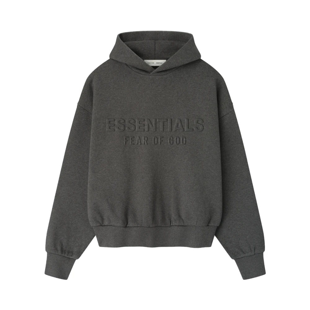 Fear Of God Gray Hoodies, Male, Xs, Classic Hoodie