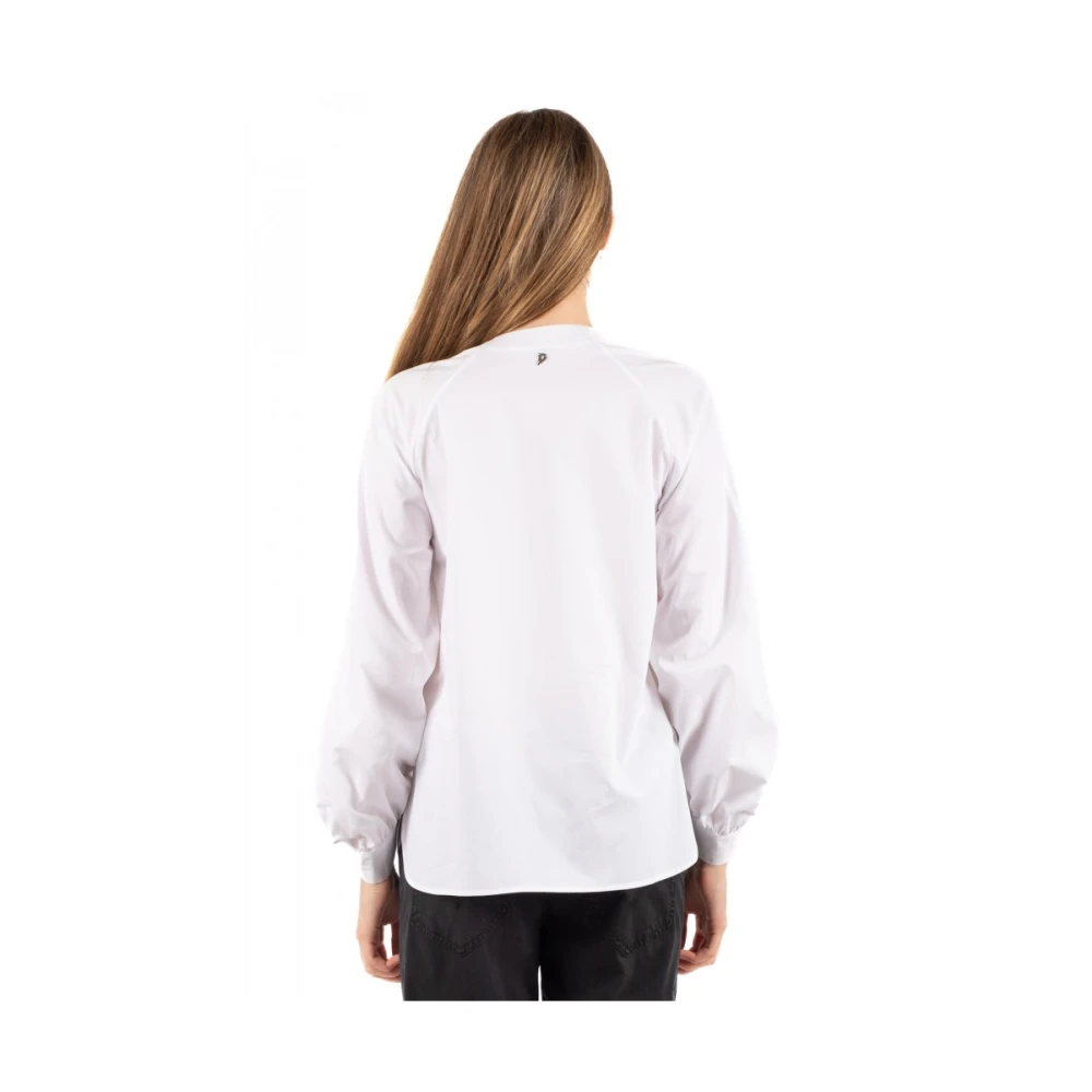 Dondup Stijlvolle Overhemd White Dames