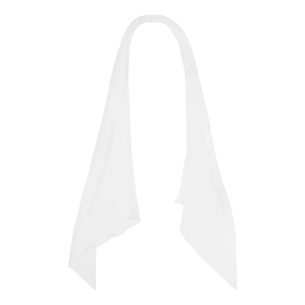 Dolce & Gabbana Zijden sjaal White Heren